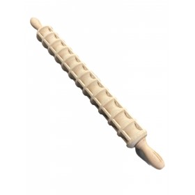PANETTA MATTARELLO DI LEGNO PER RAVIOLI DIAM. CM. 5x56 PANETTA MATTARELLO DI LEGNO PER RAVIOLI DIAM. CM. 5x56
