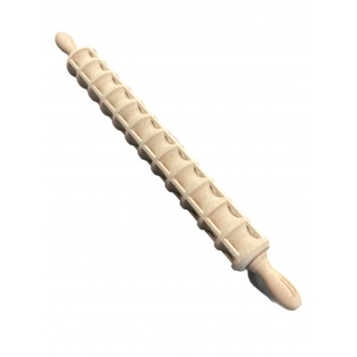 PANETTA MATTARELLO DI LEGNO PER RAVIOLI DIAM. CM. 5x56