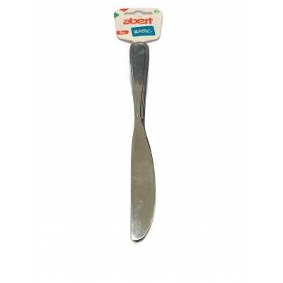 Abert Set 2 coltelli da tavola leggero serie Valencia in accaio inox