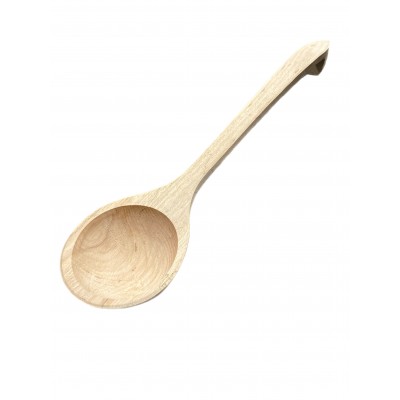 PANETTA MESTOLO INCAVATO IN LEGNO CM. 40