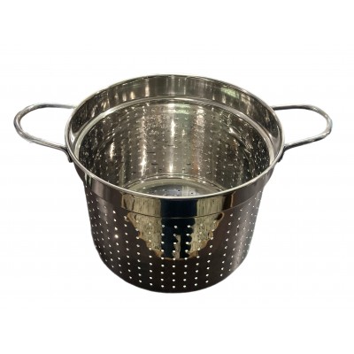 CESTELLO PER SPAGHETTIERA IN ACCIAIO INOX CM. 24