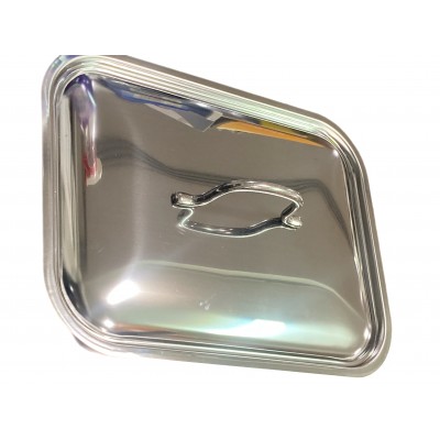 COPERCHIO PER TEGLIA RETTANGOLARE IN ACCIAIO INOX CM. 40x32