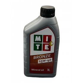 MITE OLIO 15W40 PER MOTORE BENZINA DIESEL LT. 1 MITE OLIO 15W40 PER MOTORE BENZINA DIESEL LT. 1