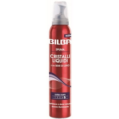 BILBA SPUMA SEMI DI LINO E CRISTALLI LIQUIDI TENUTA EXTRA FORTE 200 ML