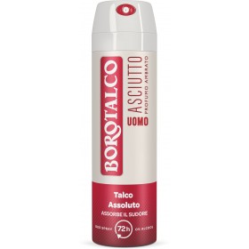 BOROTALCO DEODORANTE UOMO ASCIUTTO PROFUMO AMBRATO SPRAY 150ML BOROTALCO DEODORANTE UOMO ASCIUTTO PROFUMO AMBRATO SPRAY 150ML