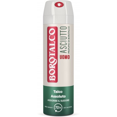 BOROTALCO DEODORANTE UOMO ASCIUTTO PROFUMO DI BOROTALCO SPRAY 150ML