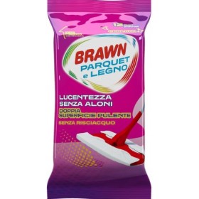 BRAWN PANNI IGIENIZZANTI PAVIMENTI PARQUET E LEGNO 12 PEZZI BRAWN PANNI IGIENIZZANTI PAVIMENTI PARQUET E LEGNO 12 PEZZI