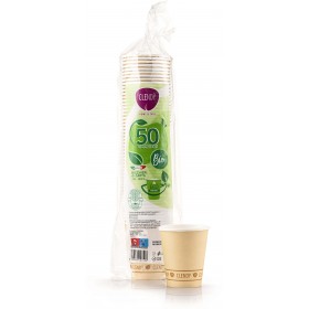 CLENDY BIO BICCHIERI DI CARTA 200CC AVANA 50 PEZZI CLENDY BIO BICCHIERI DI CARTA 200CC AVANA 50 PEZZI