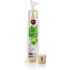 CLENDY BIO BICCHIERINI CAFFE' IN CARTA AVANA 50 PEZZI CLENDY BIO BICCHIERINI CAFFE' IN CARTA AVANA 50 PEZZI