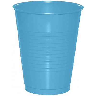 CLENDY COLOR AZZURRO BICCHIERI RIUTILIZZABILI 50 PEZZI 200CC