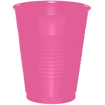 CLENDY COLOR FUXIA BICCHIERI RIUTILIZZABILI 50 PEZZI 200CC