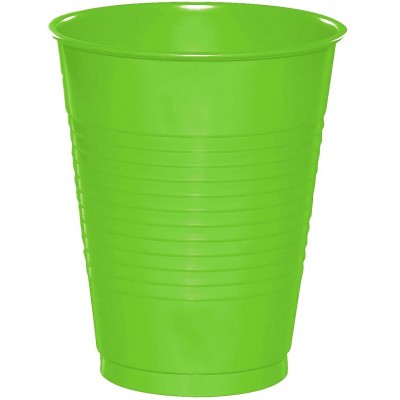 CLENDY COLOR VERDE BICCHIERI RIUTILIZZABILI 50 PEZZI 200CC