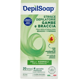 DEPILSOAP STRISCE DEPILATORIE CORPO PELLI NORMALI PZ. 20 DEPILSOAP STRISCE DEPILATORIE CORPO PELLI NORMALI PZ. 20