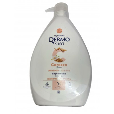 DERMOMED BAGNOSCHIUMA DOCCIA CAREZZA MANDORLA DISPENSER ml. 1000