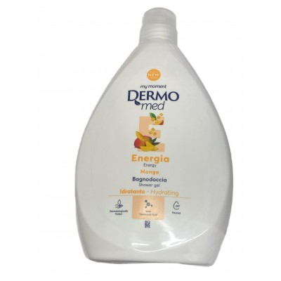 DERMOMED BAGNOSCHIUMA DOCCIA ENERGIA MANGO DISPENSER ml. 1000