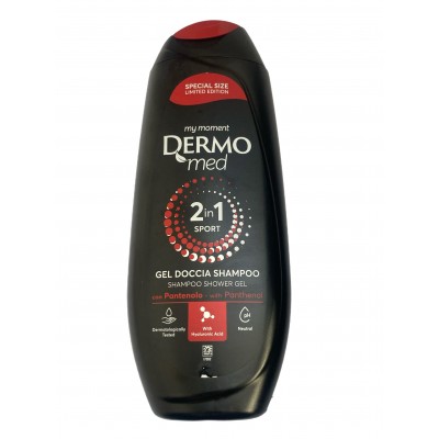 DERMOMED GEL DOCCIA SHAMPO 2 IN 1 CON PANTENOLO ML. 250