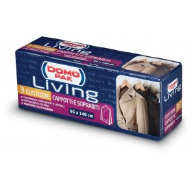 DOMOPAK LIVING CUSTODIE CAPPOTTI E SOPRABITI 3 PEZZI DOMOPAK LIVING CUSTODIE CAPPOTTI E SOPRABITI 3 PEZZI