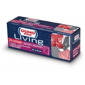 DOMOPAK LIVING CUSTODIE LINGERIE E INDUMENTI 15 PEZZI DOMOPAK LIVING CUSTODIE LINGERIE E INDUMENTI 15 PEZZI