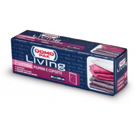 DOMOPAK LIVING CUSTODIE PIUMINI E COPERTE 2 PEZZI DOMOPAK LIVING CUSTODIE PIUMINI E COPERTE 2 PEZZI