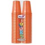 DOPLA COLORS BICCHIERI PLASTICA ARANCIO 200CC 2X50PZ