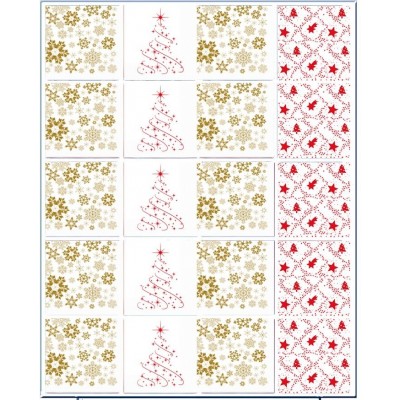 DOPLA NATALE TOVGLIOLI DECORATO PZ. 30