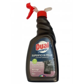 DUAL POWER DETERGENTE PER SPECIFICI IN PELLE 500ML DUAL POWER DETERGENTE PER SPECIFICI IN PELLE 500ML