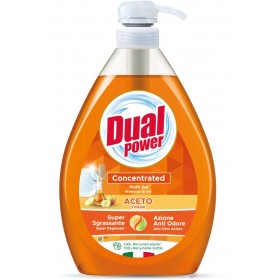 DUAL POWER DETERGENTE PIATTI GEL CONCENTRATO ACETO LT. 1 DUAL POWER DETERGENTE PIATTI GEL CONCENTRATO ACETO LT. 1