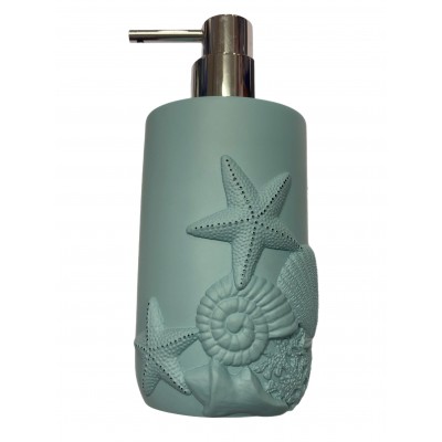 FERIDRAS DISPENSER SAPONE  LINEA MALIBU IN POLIRESINA ACQUAMARINA