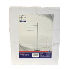 PIANTANA PORTA ASCIUGAMANI CON 3 BRACCI CROMO PIANTANA PORTA ASCIUGAMANI CON 3 BRACCI CROMO