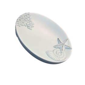 FERIDRAS PORTA SAPONE LINEA MALIBU IN POLIRESINA ACQUAMARINA FERIDRAS PORTA SAPONE LINEA MALIBU IN POLIRESINA ACQUAMARINA