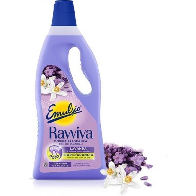 EMULSIO RAVVIVA DETERGENTE IGIENIZZANTE LAVANDA E FIORI D'ARANCIO 750ML
