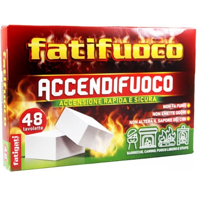 FATIGATI DIAVOLINA ACCENDIFUOCO 48 CUBETTI