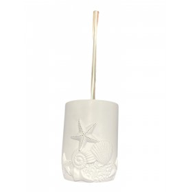 FERIDRAS PORTA SCOPINO LINEA MALIBU IN POLIRESINA BIANCO FERIDRAS PORTA SCOPINO LINEA MALIBU IN POLIRESINA BIANCO