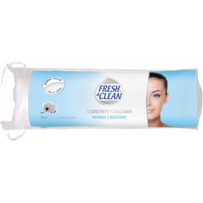 FRESH & CLEAN DISCHETTI DI COTONE STRUCCANTI 70PZ