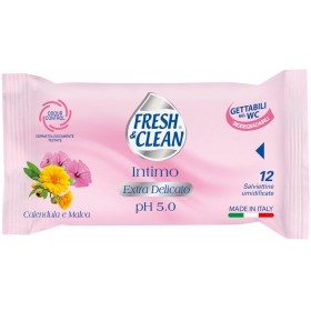 FRESH & CLEAN INTIMO EXTRA DELICATO 12 SALVIETTINE FRESH & CLEAN INTIMO EXTRA DELICATO 12 SALVIETTINE