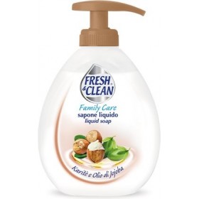 FRESH & CLEAN SAPONE LIQUIDO KARITE' E OLIO DI JOJOBA 300ML FRESH & CLEAN SAPONE LIQUIDO KARITE' E OLIO DI JOJOBA 300ML