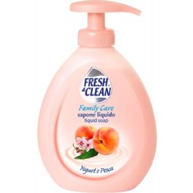 FRESH & CLEAN SAPONE LIQUIDO YOGURT E PESCA 300ML FRESH & CLEAN SAPONE LIQUIDO YOGURT E PESCA 300ML