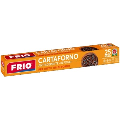 FRIO FOGLI CARTA FORNO 25 FOGLI CM. 33x38