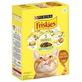 FRISKIES CROCCANTINI PER GATTO GUSTO TACCHINO, POLLO E VERDURE 400GR FRISKIES CROCCANTINI PER GATTO GUSTO TACCHINO, POLLO E VERDURE 400GR