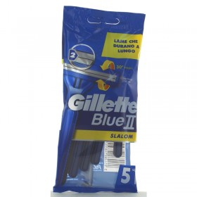 GILLETTE BLUE II RASOIO SLALOM 5 PZ. GILLETTE BLUE II RASOIO SLALOM 5 PZ.