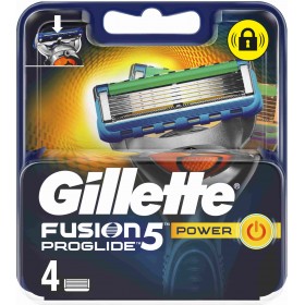 GILLETTE FUSION 5 PROGLIDE POWER 4 LAME GILLETTE FUSION 5 PROGLIDE POWER 4 LAME