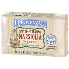 I PROVENZALI SAPONE SOLIDO EXTRAFINO MARSIGLIA CON OLIO DI OLIVA 150GR I PROVENZALI SAPONE SOLIDO EXTRAFINO MARSIGLIA CON OLIO DI OLIVA 150GR