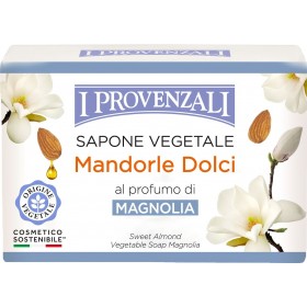 I PROVENZALI SAPONE VEGETALE SOLIDO MANDORLE DOLCI AL PROFUMO DI MAGNOLIA 100GR I PROVENZALI SAPONE VEGETALE SOLIDO MANDORLE DOLCI AL PROFUMO DI MAGNOLIA 100GR