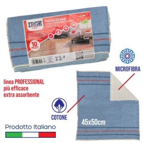 IRGE PANNO DI COTONE IN MICROFIBRA PER PAVIMENTI URSUB CM. 45x50 IRGE PANNO DI COTONE IN MICROFIBRA PER PAVIMENTI URSUB CM. 45x50