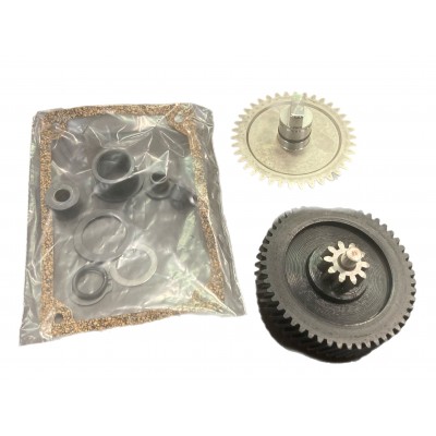LEONARDI RIC. KIT RIPARAZIONE MR9 HP 1 E HP 0,50 COMPLETO CON INGRANAGGI BOCCOLE GUARNIZIONI