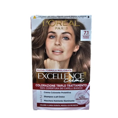 L'OREAL EXCELLENCE CREME  N.07,1 BIONDO CENERE