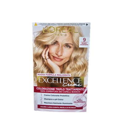 L'OREAL EXCELLENCE CREME  N.09 BIONDO CHIARISSIMO