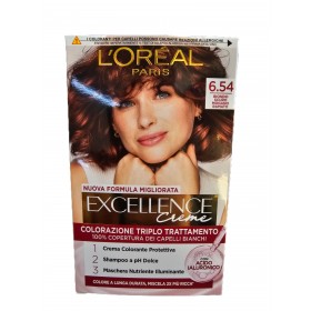 L'OREAL EXCELLENCE CREME N.06,54 BIONDO SCURO MOGANO RAMATO L'OREAL EXCELLENCE CREME N.06,54 BIONDO SCURO MOGANO RAMATO