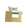 LUCCHETTO SICURO ART. 900R ANTISCASSO PER SERRANDE OTTONE PESANTE MM. 80