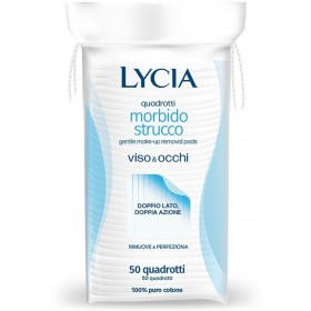 LYCIA DISCHETTI COTONE STRUCCANTI 50 QUADROTTI LYCIA DISCHETTI COTONE STRUCCANTI 50 QUADROTTI